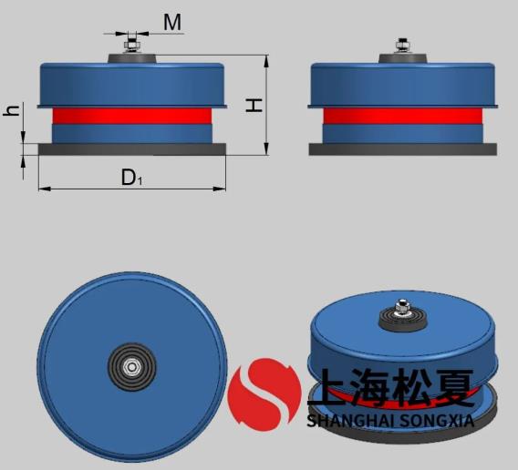 松夏ZT型阻尼弹簧减振器的优势与应用